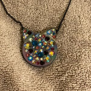 Betsey Johnson Cat Necklace